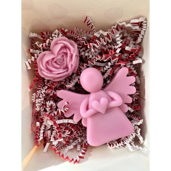 Handmade Goats Milk Soap Set, Hostess Gift Set, Mothers Day, Valentines Day - Picture 3 of 7